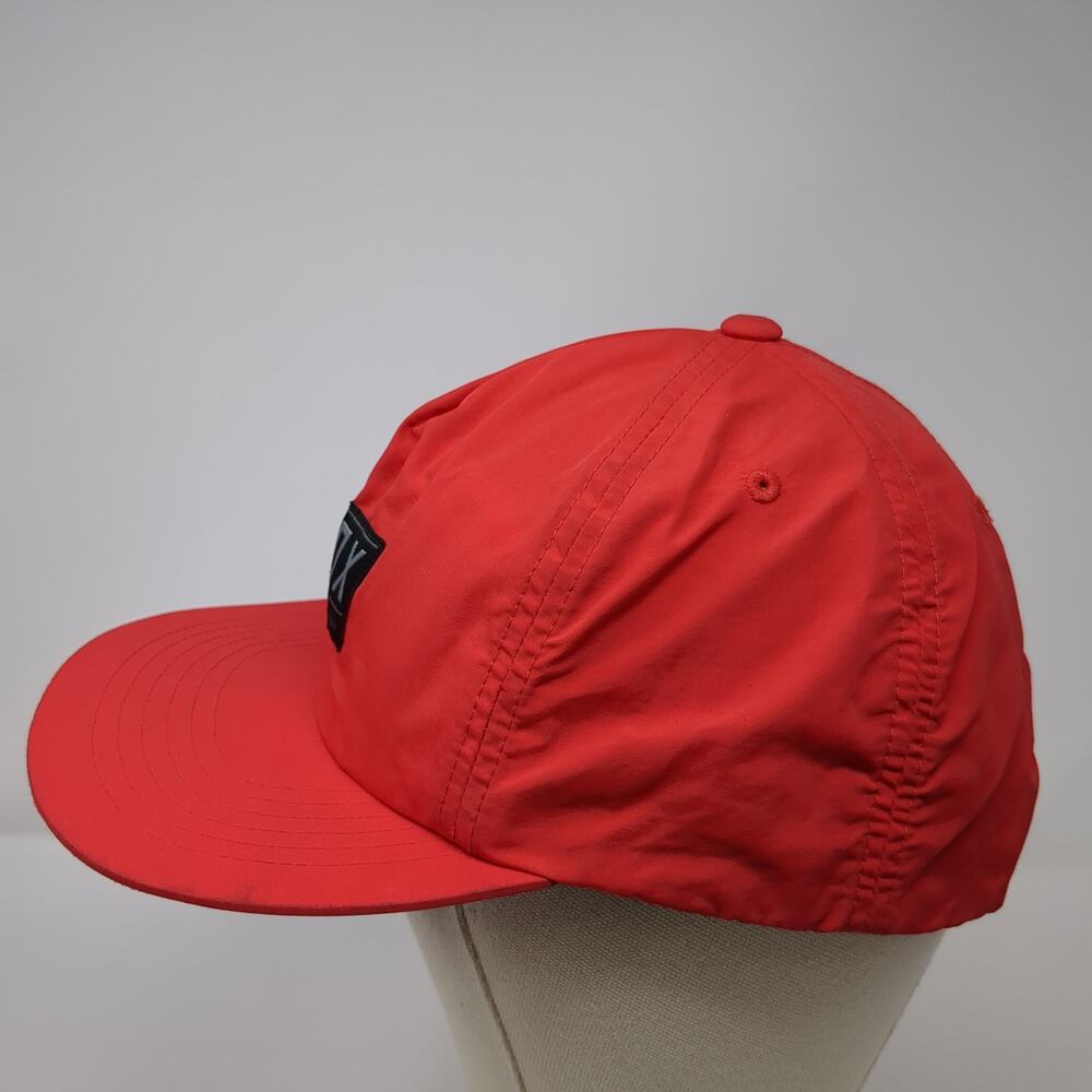 Fox Patch Snapback Hat Red One Size Adjustable Ve… - image 5